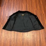 Harley Davidson Genuine Suede Leather Fringed Vest Photo 1