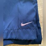 Nike Women’s Sz XXL (20-22) Navy/Pink Poly Open Hem Windbreaker Pants Photo 6