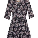 Boden Dark Flower Riviera 50s Retro Pin Up Rockabilly Style Dress Size 6 Photo 0
