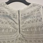 Mango MNG Casual by - “Brenda” Cream Sleeveless Embroidered & Lace Dress- Size XS Photo 7