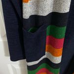 Chris & Carol  Striped multi colored striped cardigan Photo 2