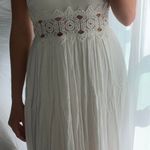 Lulus White Flowy Maxi Dress Photo 0