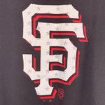 Fanatics  San Francisco Giants Baseball V-Neck Black Shirt Size Large EUC #2783 Photo 4