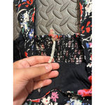 Free People  Sunkissed Summer‎ Floral Dress Mini Womens Size 4 Open Back Photo 6