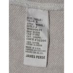 James Perse Standard  Gray Sweatshirt Dress Pockets Lagenlook Size 1 Cotton Photo 8