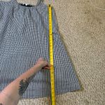 The Nines By Hatch Sz Large Black Plaid Maternity Ruffled Coastal Cowgirl Dress Photo 6