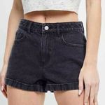 PacSun  Washed Black Denim Mom Shorts • Sz 25 Photo 0