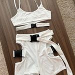 Euphoria Rave Clothing Set White Photo 2