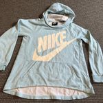Nike  Swoosh Logo Hoodie Mint Green Womens Large Photo 0