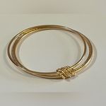 NEW 5 PC. Gold Bangle Bracelet Set Photo 1