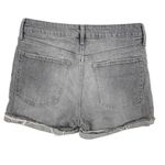 Old Navy O.G. High Waisted Distressed Denim Shorts Gray Photo 1