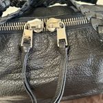 Gucci Authentic  Black Large Leather Bamboo Bar Tote/Shoulder Bag Photo 3