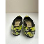 Embroidered Green & Black Snake Print Ballet Flats Size 6.5 Photo 11