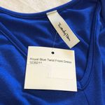 Twenty Ten  Blue Twist Front Dress M Photo 3