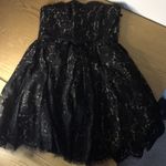 Neiman Marcus New Womens Blck/Tan Lacey Dress Size 6 Photo 0