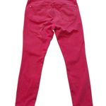 Pilcro and the Letterpress Anthropologie Mid Rise Skinny Stet Pink Jeans, Sz 32 Photo 5