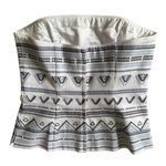 White House | Black Market NWT Embroidered Strapless Bustier Top Size 4 Photo 1