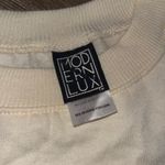 Modern Lux Dog Mom Sweatshirt - Cream and Gray Photo 2