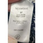 Miss Me  Knit Cardigan Open Front Blue Cream Boho‎ Festival Size M Photo 1