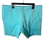 Outdoor Life Women's Shorts Cotton Blend Casual Walking Turquoise NWT Blue Size L Photo 0