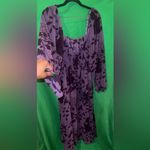Hutch Elegant Purple Floral Dress size Small Photo 4