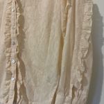 Cleobella  Freya Button Down Embroidered Blouse Cream Small Womens Photo 6
