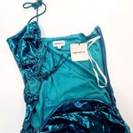 superdown  Manuela Ruched Mini Dress in Blue Small Photo 5