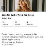 These Three Boutique cream corset set Photo 4