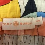 Tory Burch Multicolor Geometric Print Tapered Leg Pull-On Casual Beach Pant XS Photo 4