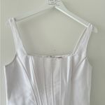 STAUD  White Landscape Mini Dress 8 Photo 6