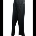 AQ/AQ  Black Sexy Pembroke Wide Leg Flared Jumpsuit Photo 4