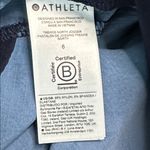 Athleta  Trekkie North Floral Print Mid Rise Ankle Jogger Pants Blue Size 6 Photo 10