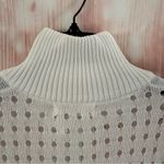 Grace Karin  White Hollow Out Cap Sleeve Lightweight Sweater Photo 11