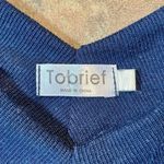 Tobrief Blue Over Size Double V Photo 7