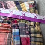 American Eagle Patchwork Plaid Shorts Women 6 Multicolor Summer Boho Casual Photo 9