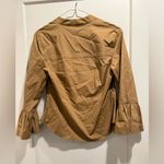 Veronica Beard  Tan Button-Up Blouse Size XS-2‎ Photo 2