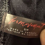 Free People Movement  Women's Black Pleats and Thank You Skort Photo 4