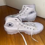 Converse Chuck Taylor Women’s 9 All Star Lugged High Top Platform White Photo 2