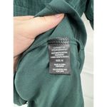 Trixxi  Dress Women Medium Green Pine Short Sleeve Belt Preppy Fairycore Festival Photo 3