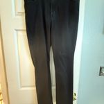 Old Navy  Women’s High-Rise Wow Straight Jeans Size 16 Tall Black Stretch Denim Photo 9