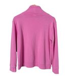 J.Crew Pink Funnelneck Sweatshirt in Cloudspun Fleece Relaxed Fit, Size Small Photo 6