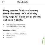 Aerie Green Fuzzy Sweater Dress Photo 4