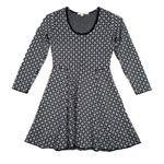 Boden Dress Womens 6 Petite Blue Navy‎ Geometric Fit Flare Boho Preppy Colorful Size 6P Photo 0