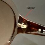 Michael Kors MICHAEL  Brown Tortoise Gradient Oversized Sunglasses Photo 15