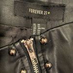 Forever 21  Plus 3X‎ Zip Mini Skirt Tattoo Floral Rose Embroidery Punk Emo Photo 2