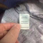 None Boho Embroidered Tunic Top Purple Multicolor Long Sleeve Womens Size L/XL Photo 2