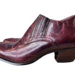 Durango RD3530 Maroon/Brown Leather Western Ankle Boots BOOTIES WOMENS 7 Photo 0