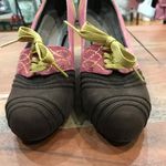 Pilcro and the Letterpress Anthropologie Nolana Oxford Suede Pumps 7 colorblock Photo 4