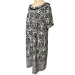 Talbots Colorblock Floral Paisley Print Short Sleeve Boat Neck Sheath Dress 2X Photo 2