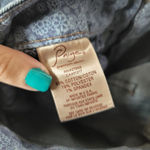 Paige Y2K Dark Wash Hidden Hills Mid Rise Stretch Womens Skinny Jeans Size 30 Photo 10